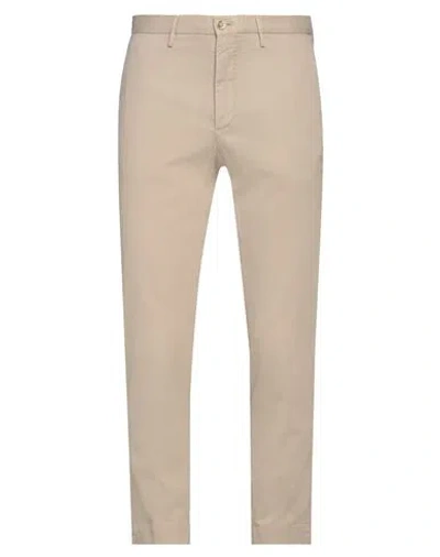 Incotex Man Pants Beige Size 32 Cotton, Lyocell, Elastane In Beige