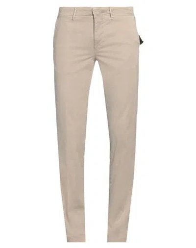 Incotex Man Pants Beige Size 38 Cotton, Elastane