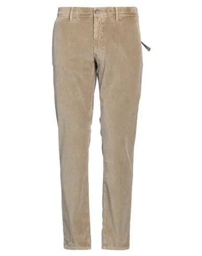 Incotex Man Pants Beige Size 34 Cotton, Elastane