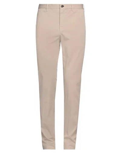 Incotex Man Pants Beige Size 32 Cotton, Elastane In Beige
