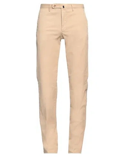 Incotex Man Pants Beige Size 34 Cotton, Elastane