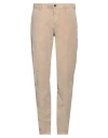 Incotex Man Pants Beige Size 38 Cotton, Elastane