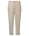 Incotex Man Pants Beige Size 34 Cotton, Polyamide In Beige