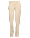 Incotex Man Pants Beige Size 35 Cotton, Elastane