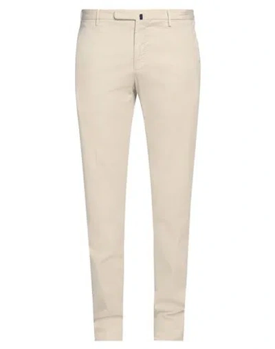 Incotex Man Pants Beige Size 36 Cotton, Lyocell, Elastane