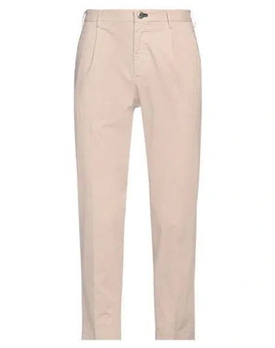 Incotex Man Pants Beige Size 36 Cotton, Polyester, Elastane In Neutral