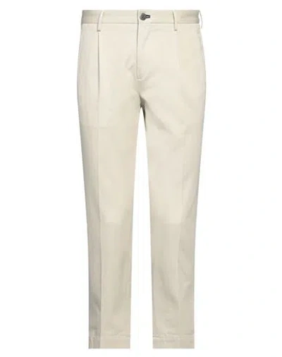 Incotex Man Pants Beige Size 38 Cotton