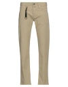 Incotex Man Pants Beige Size 38 Cotton, Elastane