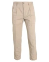 Incotex Man Pants Beige Size 38 Linen, Cotton