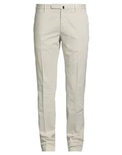 Incotex Man Pants Beige Size 40 Cotton, Elastane In Neutral