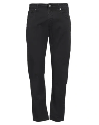 Incotex Man Pants Black Size 32 Cotton, Elastane