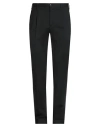 Incotex Man Pants Black Size 36 Wool, Polyester, Elastane In Black