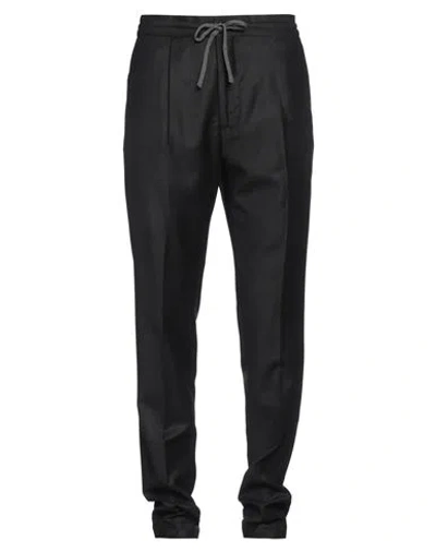 Incotex Man Pants Black Size 38 Virgin Wool