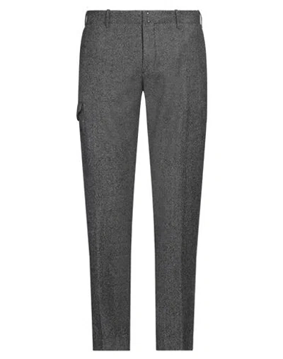Incotex Man Pants Black Size 38 Virgin Wool, Cotton