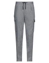 Incotex Man Pants Blue Size 32 Linen, Elastane In Blue