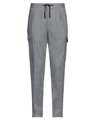 Incotex Man Pants Blue Size 32 Linen, Elastane