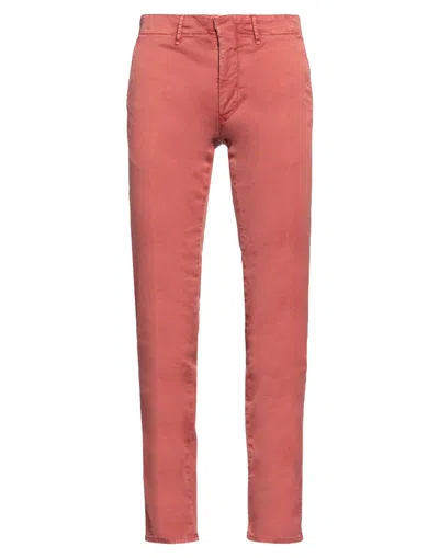 Incotex Pants In Red