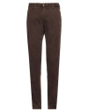 Incotex Man Pants Brown Size 32 Cotton, Elastane