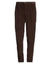 Incotex Man Pants Brown Size 36 Cotton, Elastane