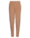 Incotex Slim Fit Trousers In Beige Certified Doeskin In Brown
