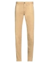 Incotex Man Pants Camel Size 30 Cotton, Elastane In Beige