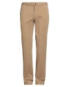 Incotex Man Pants Camel Size 30 Cotton, Elastane In Brown