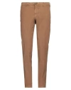 Incotex Man Pants Camel Size 32 Cotton, Elastane In Beige