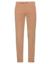 Incotex By Slowear Man Pants Camel Size 32 Cotton, Elastane In Nude