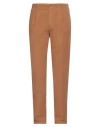 Incotex Man Pants Camel Size 33 Cotton, Elastane In Beige
