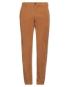 Incotex Man Pants Camel Size 31 Cotton, Elastane In Beige