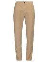 Incotex Man Pants Camel Size 34 Cotton, Elastane In Brown