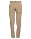 Incotex Man Pants Camel Size 38 Cotton, Lyocell, Elastane In Beige