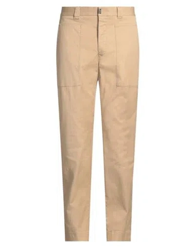 Incotex Man Pants Camel Size 35 Cotton, Elastane In Beige