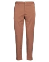 Incotex Man Pants Camel Size 36 Cotton, Elastane In Neutral