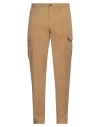 Incotex Man Pants Camel Size 36 Cotton, Elastane In Beige