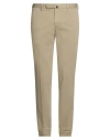 Incotex Man Pants Camel Size 38 Cotton, Elastane In White
