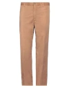 Incotex Man Pants Camel Size 40 Cotton, Elastane In Beige