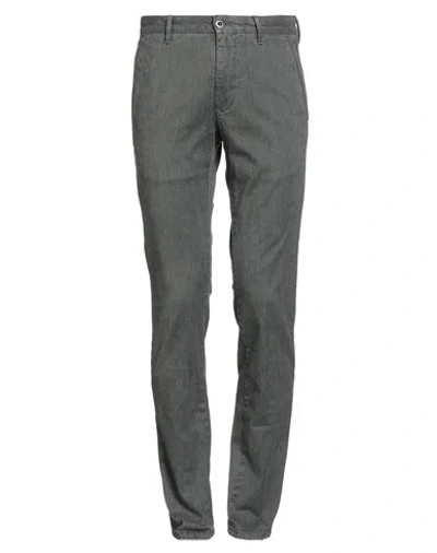 INCOTEX INCOTEX MAN PANTS CHARCOAL SIZE 30 COTTON