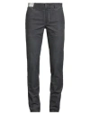 Incotex Man Pants Charcoal Size 32 Cotton, Elastane In Gray