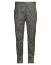Incotex Man Pants Charcoal Size 40 Cotton, Elastane In Gray