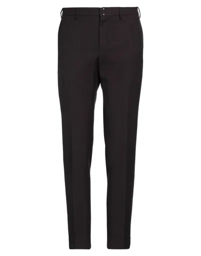 Incotex Man Pants Chocolate Brown Size 38 Cotton, Wool