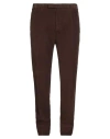 Incotex Man Pants Chocolate Brown Size 42 Cotton, Elastane