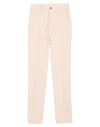 Incotex Man Pants Cream Size 26 Cotton, Elastane In Neutral
