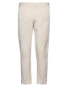 Incotex Man Pants Cream Size 32 Cotton, Elastane In Neutral