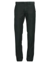 Incotex Man Pants Dark Green Size 31 Cotton, Elastane