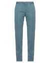 INCOTEX INCOTEX MAN PANTS DEEP JADE SIZE 33 COTTON, ELASTANE