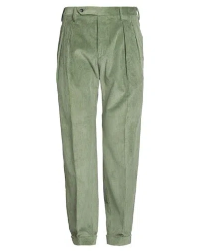Incotex Man Pants Green Size 36 Cotton