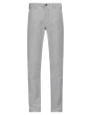 Incotex Man Pants Grey Size 29 Cotton, Elastane In Gray
