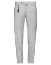 Incotex Man Pants Grey Size 29 Virgin Wool, Elastane In Grey