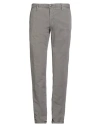Incotex Man Pants Grey Size 30 Cotton, Elastane In Gray